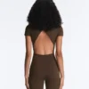 Combinaison courte à fermeture éclair Comfortlux Shorts