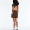 Combinaison courte à fermeture éclair Comfortlux Shorts