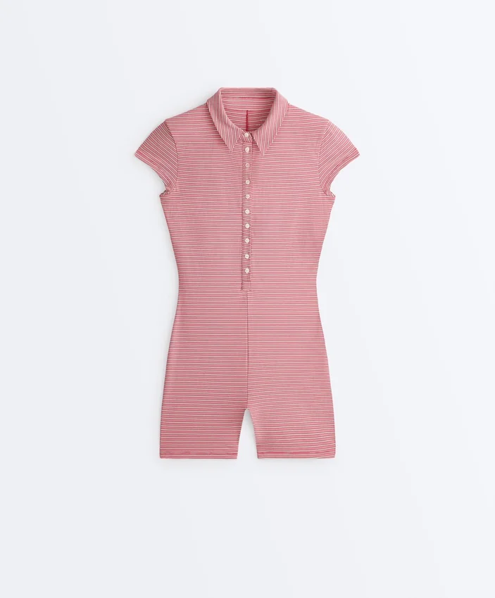 Combinaison courte rayée Comfortlux Combinaison courte rayée Comfortlux