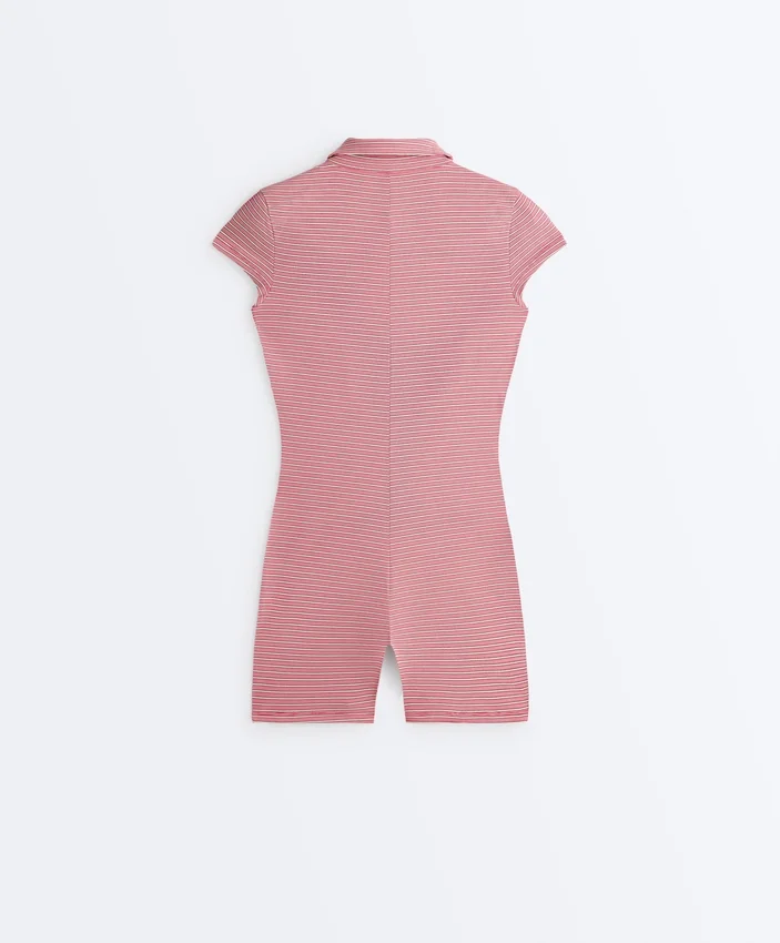 Combinaison courte rayée Comfortlux Combinaison courte rayée Comfortlux