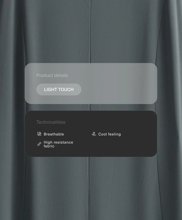 Combinaison longue et ample au toucher Light Touch Combinaison longue et ample au toucher Light Touch
