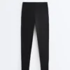Compressive Core Control Leggings taille haute, gainants et arrivant aux chevilles