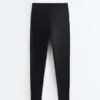 Compressive Core Control Leggings taille haute, gainants et arrivant aux chevilles