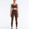 Compressive Core Control Leggings taille haute, gainants et arrivant aux chevilles