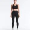 Compressive Core Control Leggings taille haute, gainants et arrivant aux chevilles
