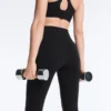 Compressive Core Control Leggings taille haute, gainants et arrivant aux chevilles