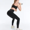 Compressive Core Control Leggings taille haute, gainants et arrivant aux chevilles