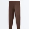 Compressive Core Control Leggings taille haute, gainants et arrivant aux chevilles