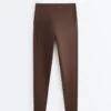 Compressive Core Control Leggings taille haute, gainants et arrivant aux chevilles