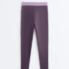 Compressive High Rise 65Cm Ankle-Length Leggings