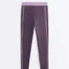 Compressive High Rise 65Cm Ankle-Length Leggings