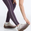 Compressive High Rise 65Cm Ankle-Length Leggings