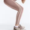 Compressive Leggings taille haute, Core Control, longueur cheville, avec détails contrastés Compressive Leggings taille haute, Core Control, longueur cheville, avec détails contrastés