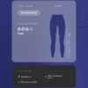 Compressive Leggings à taille haute et longueur cheville avec détails réfléchissants Compressive Leggings à taille haute et longueur cheville avec détails réfléchissants
