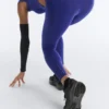 Compressive Leggings à taille haute et longueur cheville avec détails réfléchissants Compressive Leggings à taille haute et longueur cheville avec détails réfléchissants