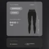 Compressive Leggings, taille haute, longueur cheville Compressive Leggings, taille haute, longueur cheville