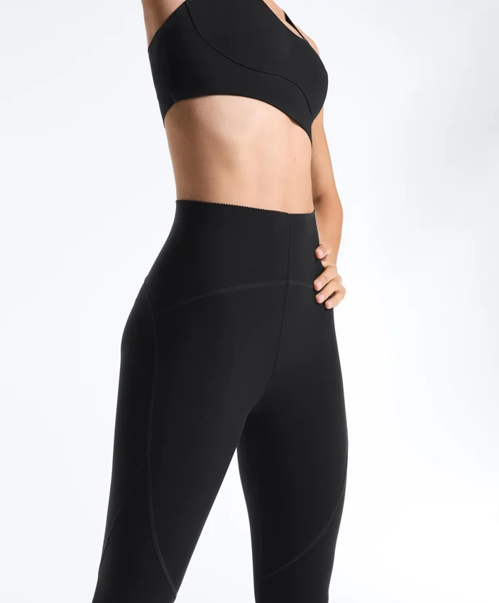 Compressive Leggings, taille haute, longueur cheville Compressive Leggings, taille haute, longueur cheville