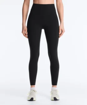Compressive Leggings taille haute, longueur cheville, avec poche