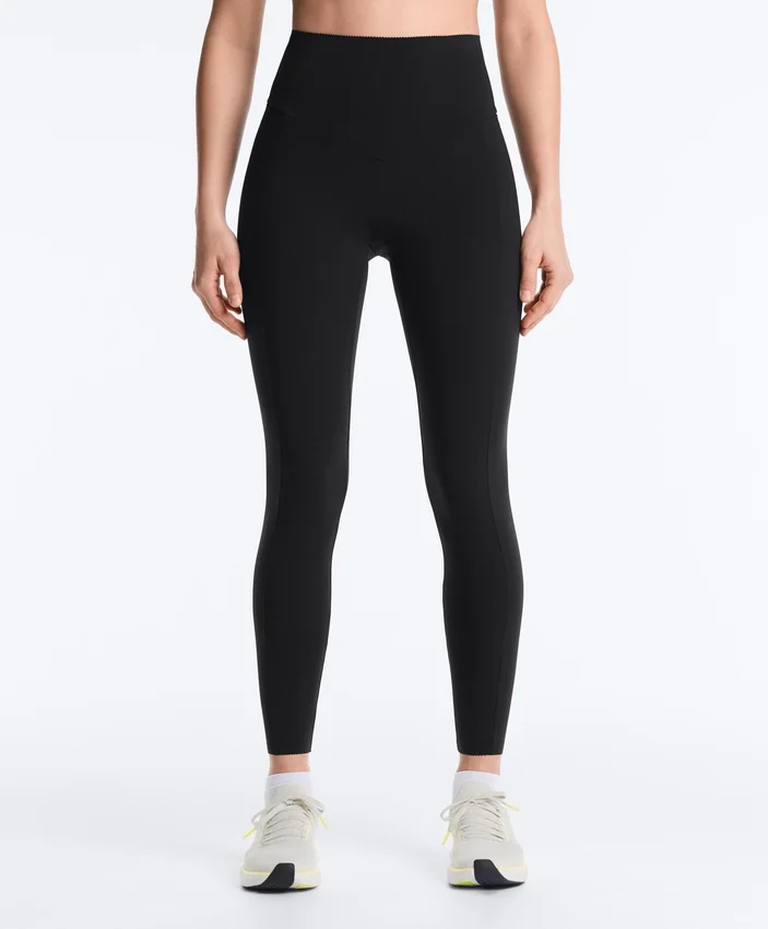 Compressive Leggings taille haute, longueur cheville, avec poche Compressive Leggings taille haute, longueur cheville, avec poche