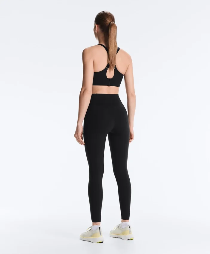 Compressive Leggings taille haute, longueur cheville, avec poche Compressive Leggings taille haute, longueur cheville, avec poche