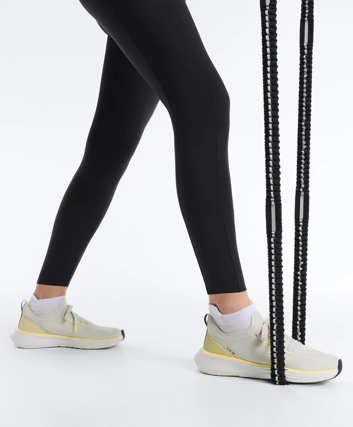 Compressive Leggings taille haute, longueur cheville, avec poche Compressive Leggings taille haute, longueur cheville, avec poche