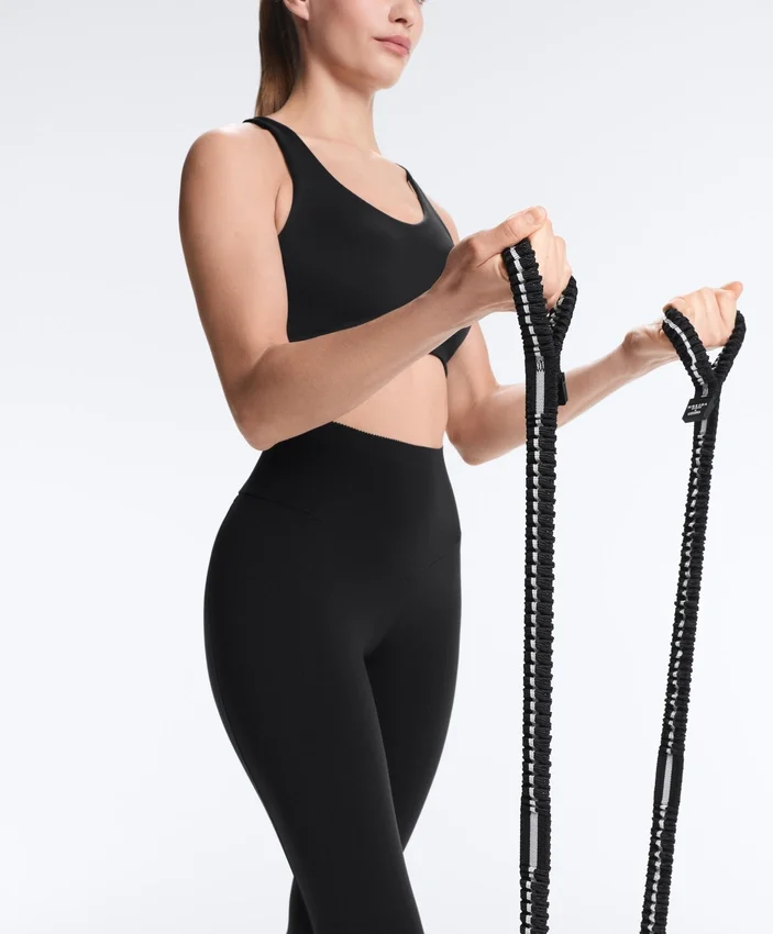 Compressive Leggings taille haute, longueur cheville, avec poche Compressive Leggings taille haute, longueur cheville, avec poche