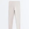 Compressive Reflective Core Control Leggings à taille haute, longueur cheville
