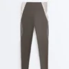 Compressive Reflective Core Control Leggings à taille haute, longueur cheville