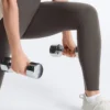 Compressive Reflective Core Control Leggings à taille haute, longueur cheville