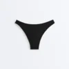 Culotte de bain à couverture moyenne avec découpe en U et passepoil Culotte de bain à couverture moyenne avec découpe en U et passepoil