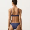 Culottes de bain en U à couverture moyenne avec imprimé vichy