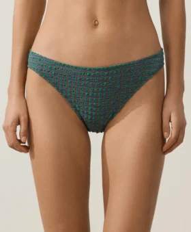 Culottes de bikini classiques à carreaux