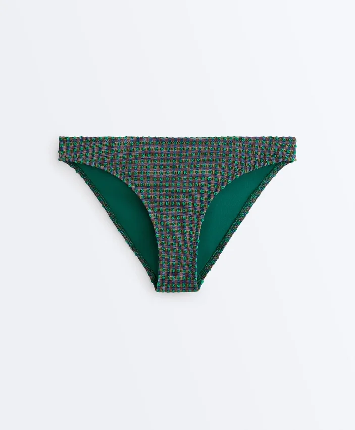 Culottes de bikini classiques à carreaux Culottes de bikini classiques à carreaux