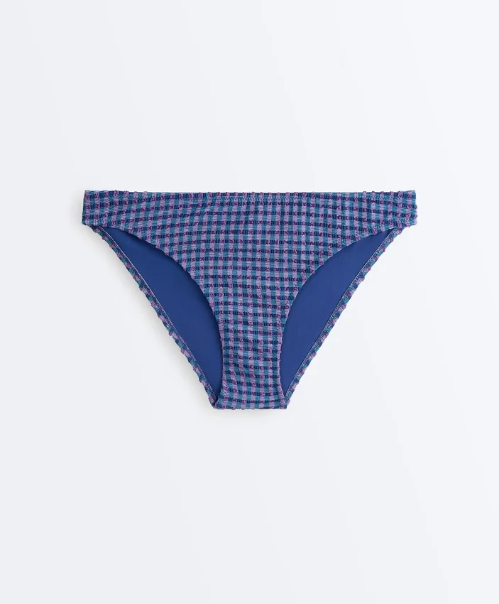 Culottes de bikini classiques à carreaux Culottes de bikini classiques à carreaux