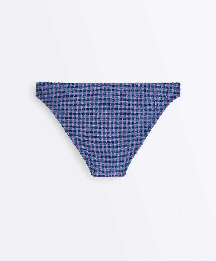 Culottes de bikini classiques à carreaux Culottes de bikini classiques à carreaux