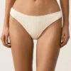 Culottes de bikini classiques en crochet à texture bulles