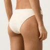 Culottes de bikini classiques en crochet à texture bulles