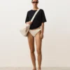 Culottes de bikini classiques en crochet à texture bulles