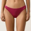 Culottes de bikini classiques en jacquard géométrique