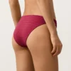 Culottes de bikini classiques en jacquard géométrique