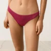 Culottes de bikini classiques en jacquard géométrique