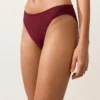 Culottes de bikini classiques en jacquard à petits carreaux