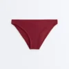 Culottes de bikini classiques en jacquard à petits carreaux