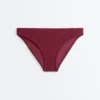 Culottes de bikini classiques en jacquard à petits carreaux