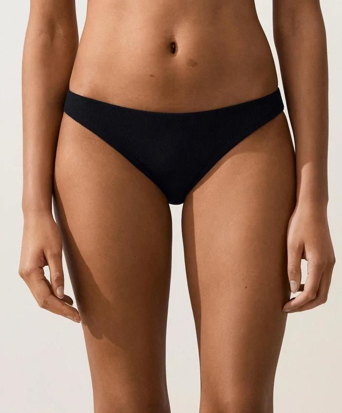 Culottes de bikini classiques en piqué Culottes de bikini classiques en piqué