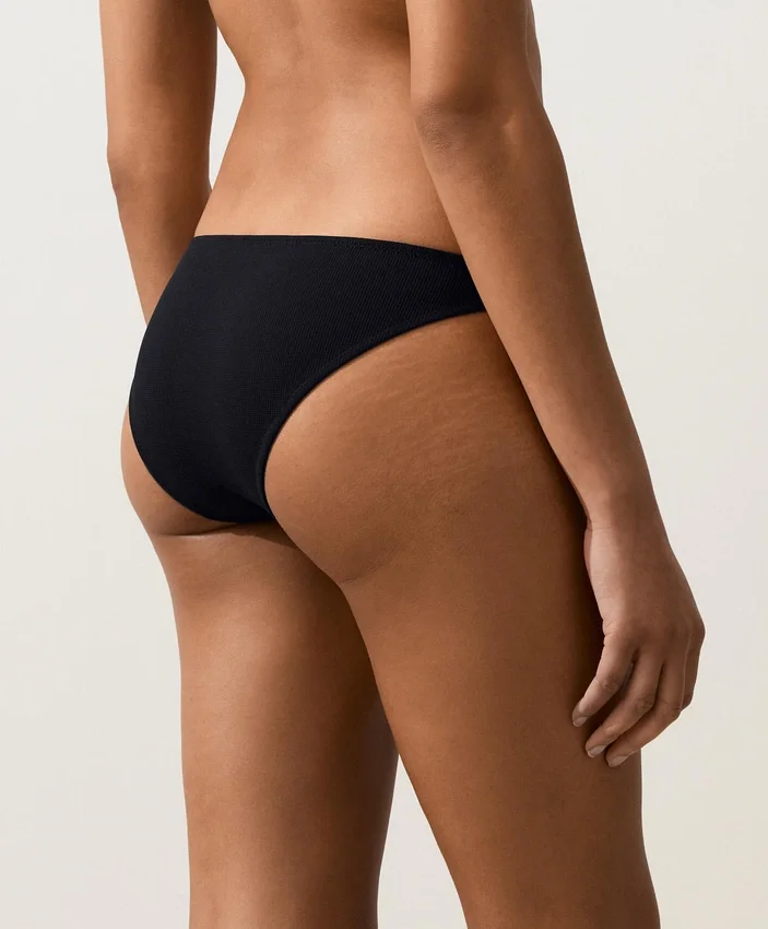 Culottes de bikini classiques en piqué Culottes de bikini classiques en piqué