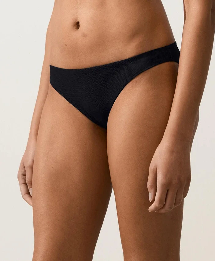 Culottes de bikini classiques en piqué Culottes de bikini classiques en piqué