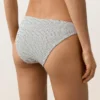 Culottes de bikini classiques à pois en jacquard