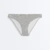 Culottes de bikini classiques à pois en jacquard