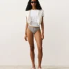 Culottes de bikini classiques à rayures